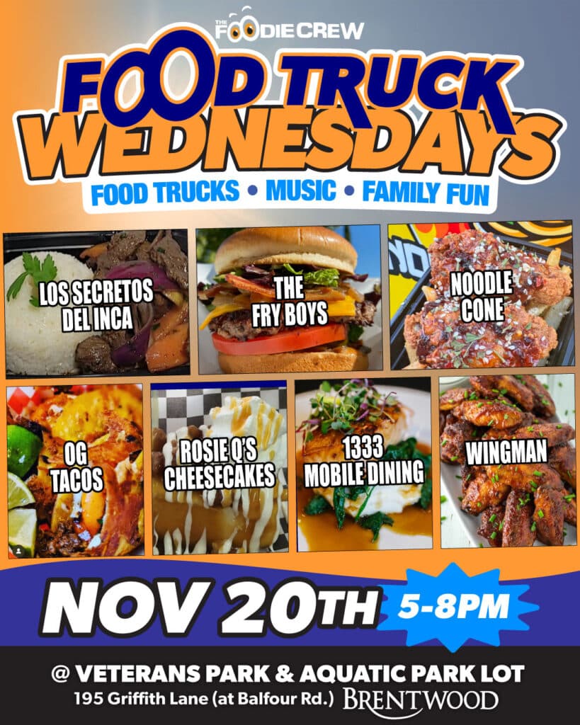 Food Truck Wednesdays Brentwood